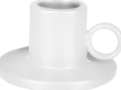 Everydays by Intratuin Kerzenständer Ears weiß D 12,5 cm H 7 cm