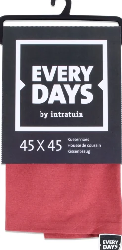 Everydays by Intratuin Kissenbezug Baumwolle rosa 45 x 45 cm