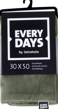 Everydays by Intratuin Kissenbezug Samt hellgrün 30 x 50 cm