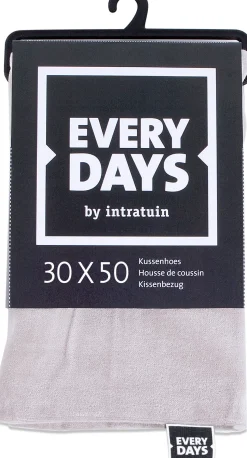 Everydays by Intratuin Kissenbezug Samt grau 30 x 50 cm