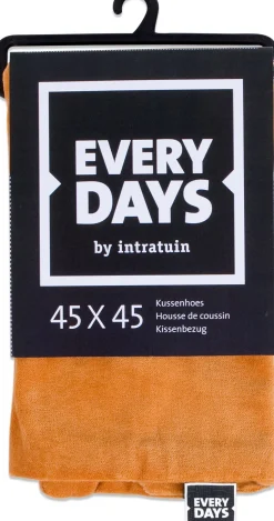 Everydays by Intratuin Kissenbezug Samt Terracotta 45 x 45 cm