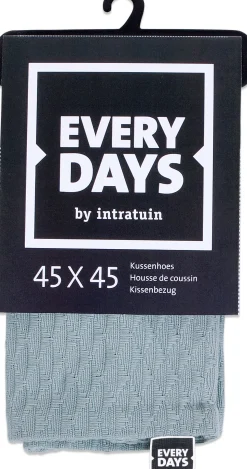 Everydays by Intratuin Kissenbezug Dessin grau 45 x 45 cm