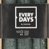 Everydays by Intratuin Stabkerzen Rustic grün 10 Std. 6 St.