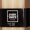 Everydays by Intratuin Stabkerzen Rustic creme 10 Std. 6 St.