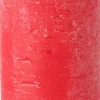 Everydays by Intratuin Stumpenkerze Rustic rot 100 Std. D 7 H 19 cm