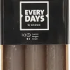 Everydays by Intratuin Stabkerzen Rustic taupe 10 Std. 6 St.