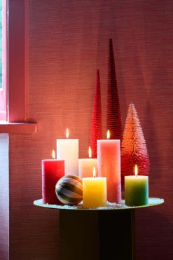 Everydays by Intratuin Stumpenkerze Rustic weiß 100 Std. D 7 H 19 cm