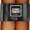 Everydays by Intratuin Stabkerzen Rustic orange 26 Std. 2 St.