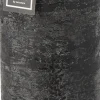 Everydays by Intratuin Stumpenkerze Rustic schwarz 75 Std. D 7 H 13 cm