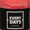 Everydays by Intratuin Stumpenkerze Rustic rot D 6,8 cm H 8 cm
