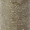 Everydays by Intratuin Stumpenkerze Rustic dunkelgrün 100 Std. D 7 H 19 cm