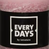 Everydays by Intratuin Stumpenkerze Rustic rosa 30 Std. D 6,8 H 8 cm