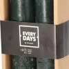 Everydays by Intratuin Stabkerzen Rustic grün 16 Std. 2 St.
