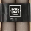 Everydays by Intratuin Stabkerzen Rustic taupe 24 Std. 2 St.