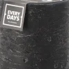 Everydays by Intratuin Stumpenkerze Rustic schwarz 45 Std. D 7 H 8 cm
