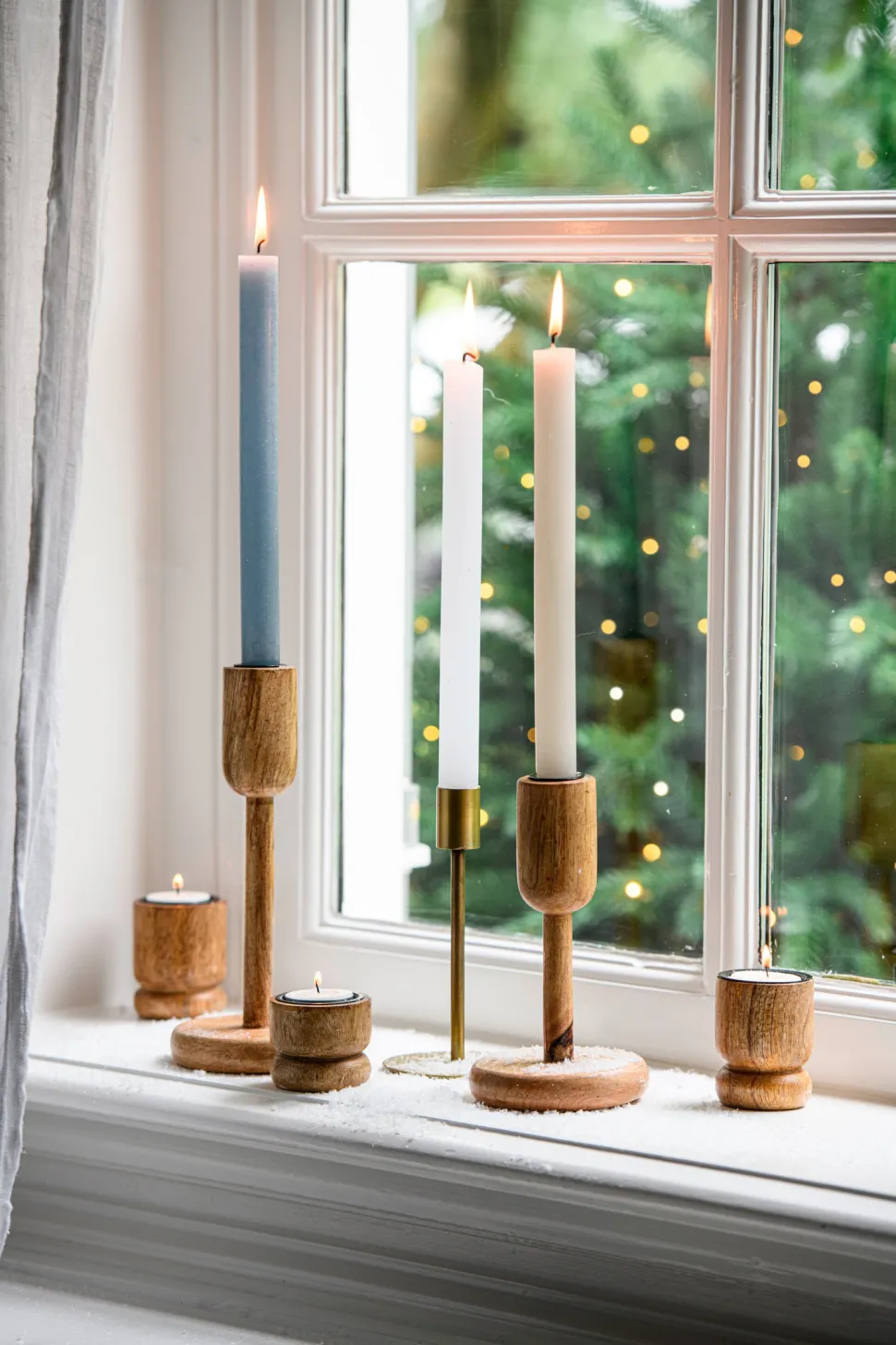 Everydays by Intratuin tafelkaars Rustic eierschale 10 Std. D 2 H 25 cm