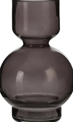 Everydays by Intratuin Vase Opals schwarz D 12 cm H 19 cm