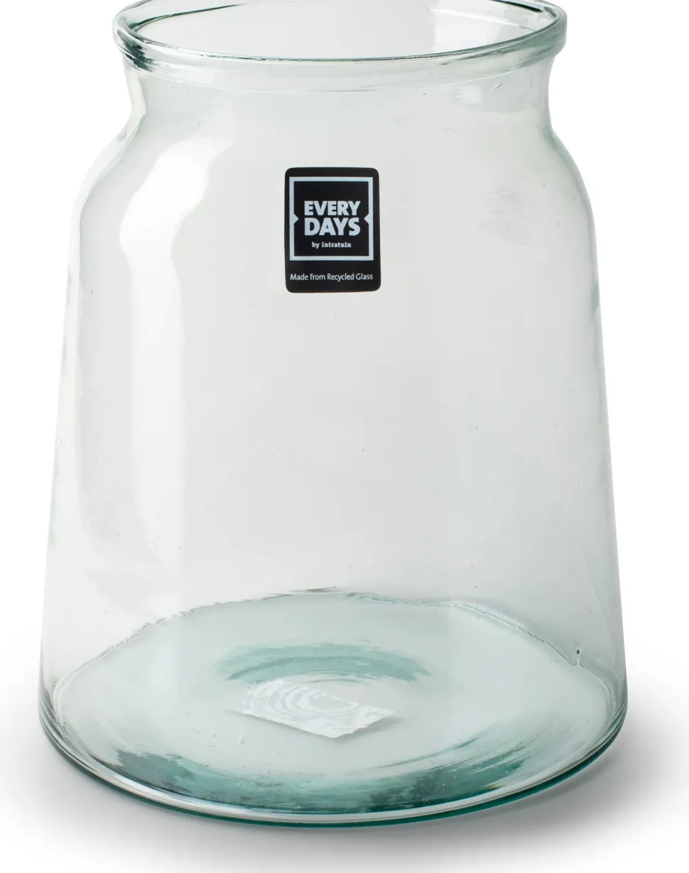 Everydays by Intratuin Vase Joost transparent D 21 H 22 cm