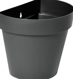 Everydays by Intratuin Wand-Blumentopf Ad anthrazit 28 x 20 x 23,5 cm