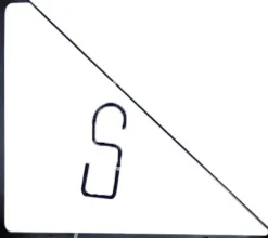 Everydays by Intratuin Wandhaken schwarz 23,5 x 2,5 x 26 cm