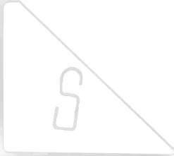 Everydays by Intratuin Wandhaken weiß 23,5 x 2,5 x 26 cm