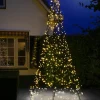 Fairybell Fahnenmast-Beleuchtung H 400 cm mit 640 LEDs warmweiß