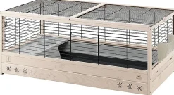 Ferplast Kaninchenstall Arena 125 x 64,5 x 51 cm naturell