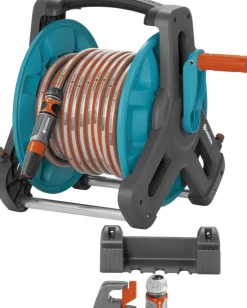 Gardena Classic Wand-Schlauchtrommel 50 Komplett-Set