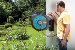 Gardena Comfort Wand-Schlauchbox 35 m mit RollUp-Automatik