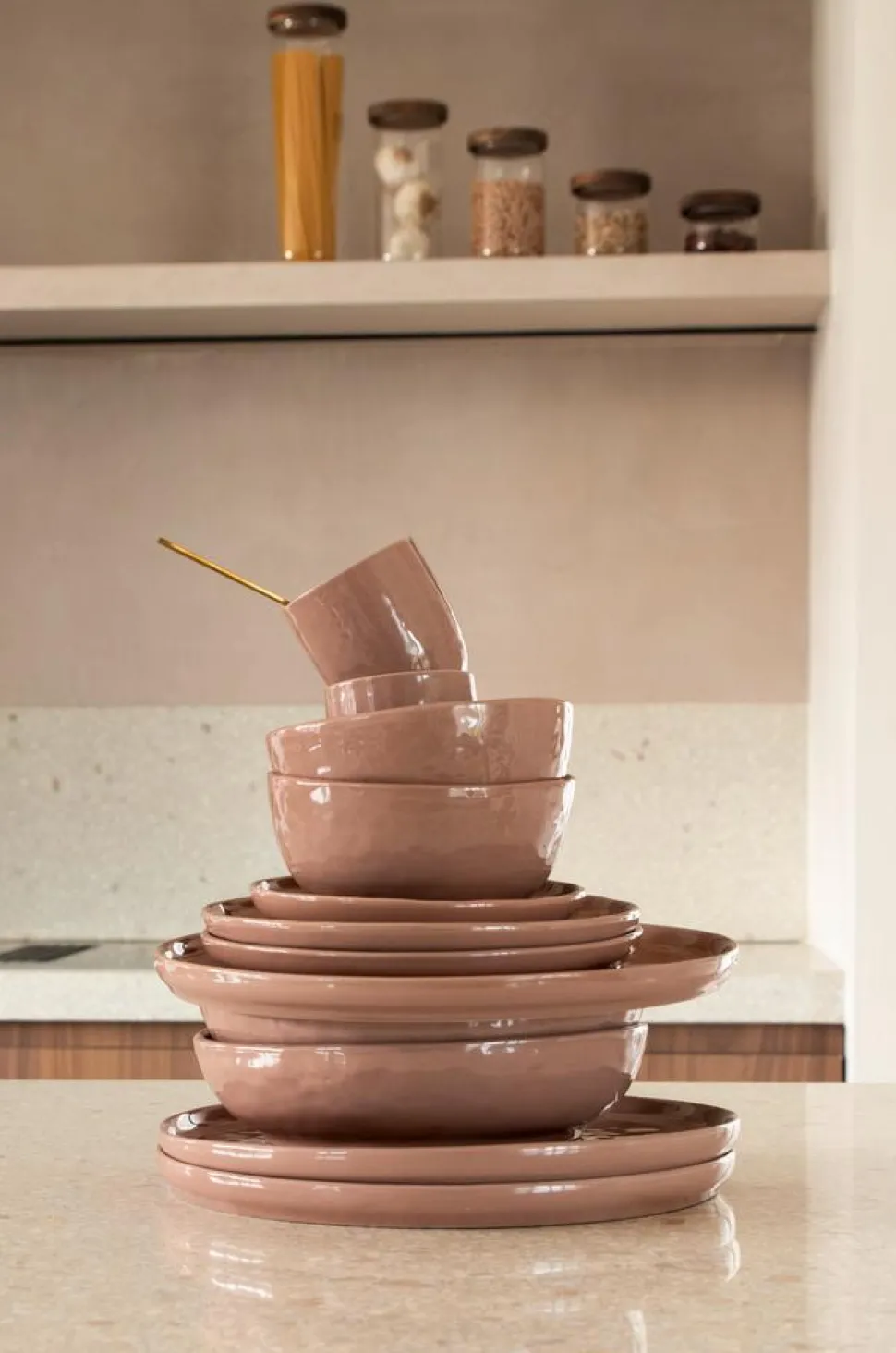 Gusta Teller terracotta D 27 H 1,4 cm