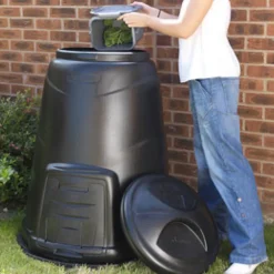 Harcostar Komposter schwarz D 74 H 90 cm