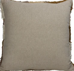 HD Collection Dekokissen Jollie braun / grau 45 x 45 cm