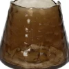HD Collection Teelichthalter braun D 11 H 9,5 cm
