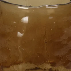 HD Collection Teelichthalter braun D 11 H 9,5 cm