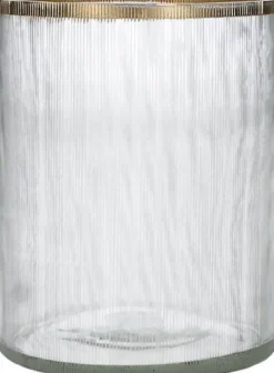 HD Collection Teelichthalter Art transparent D 9 H 10 cm