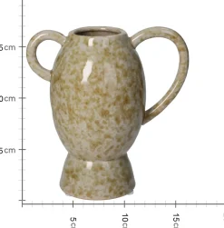 HD Collection Vase braun 16 x 10 x 17,2 cm