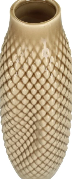 HD Collection Vase Pollie braun D 11,8 H 36 cm