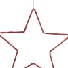 House of Seasons kerstfiguur Stern rot D 40 H 0,50 cm