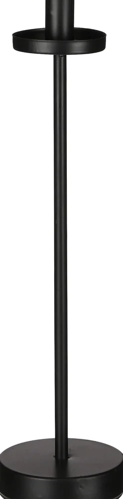 House of Seasons Kerzenständer Coline schwarz 10 x 10 x 39 cm