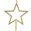House of Seasons Kerzenständer Stern gold 17 x 9 x 9 cm