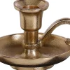 House of Seasons Kerzenständer gold D 12,5 H 8,5 cm