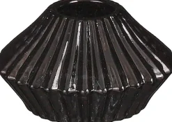 House of Seasons Teelichthalter Eloise schwarz D 7 H 4 cm