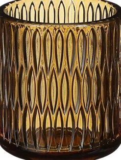 House of Seasons Teelichthalter Cathy gold D 8 H 9 cm