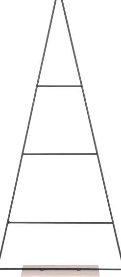 House of Seasons Weihnachtsdeko Baum schwarz 31 x 10 x 70 cm