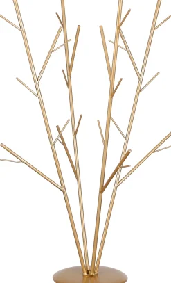 House of Seasons Weihnachtskugel-Ständer Brad gold 52 x 52 x 81 cm