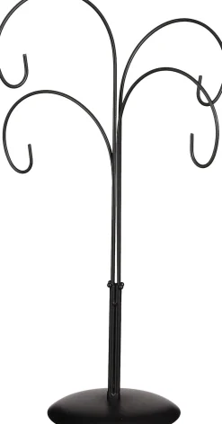 House of Seasons Weihnachtskugel-Ständer Nori schwarz D 30 H 46 cm