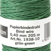 H&R the-wire-man Papierbindedraht Kristina grün 205 m