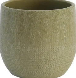 HS Blumentopf Lugo grün D 16 H 14 cm