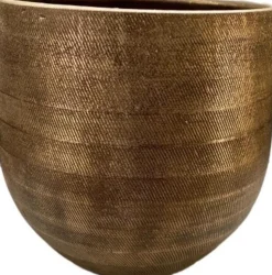 HS Blumentopf Nagano gold D 32 H 30 cm