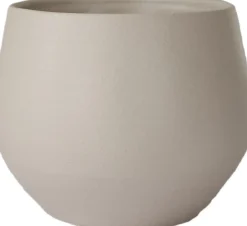 HS Blumentopf Petra beige D 33 H 31 cm